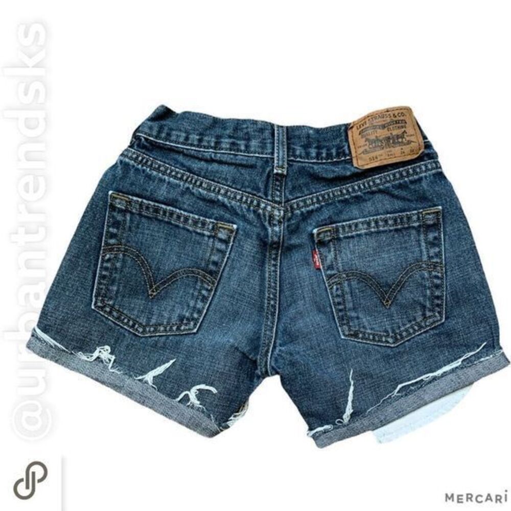 Levi’s | Reworked | Jean Shorts kids jean Denim Cutoffs Vintage 8reg